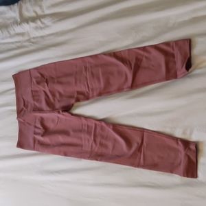 Fabletics High waisted seamless ribbed 7/8 leggings